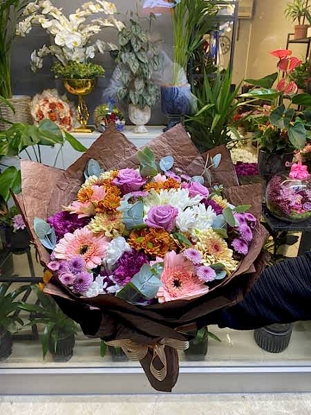 Soft Pembe Çiçek Buketi