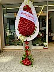 Full Çiçekli Çelenk