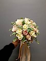 Soft Güllerden Gelin Buketi