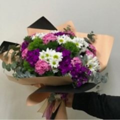 Fuşya Buket Çiçek